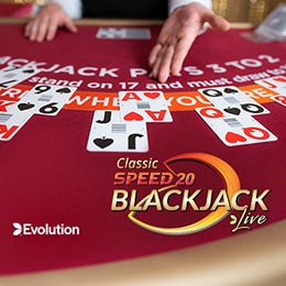 Classic Speed Blackjack 20
